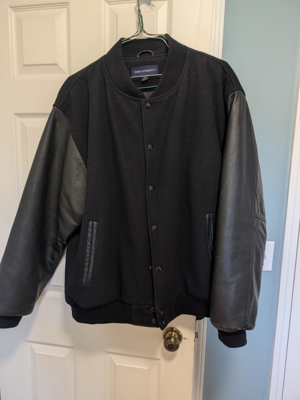 Men’s leather jacket 2XL